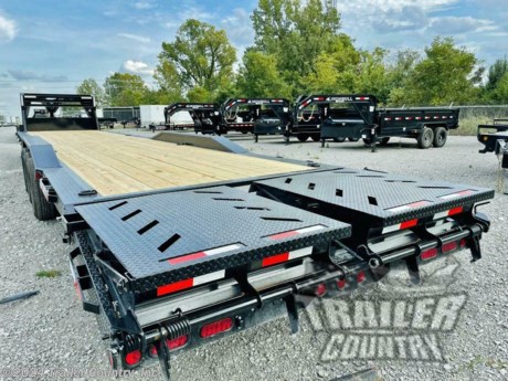 &lt;div&gt;Brand New 8.5&#39; x 44&#39; Heavy Duty 21K Heavy Equipment Hauler Hot Shot Trailer w/ Gooseneck Coupler &amp;amp; Ramps&lt;/div&gt;
&lt;div&gt;&amp;nbsp;&lt;/div&gt;
&lt;div&gt;Up for your consideration is a Brand New 44&#39; Triple Axle Low Profile 21k Heavy Duty Flatbed Equipment Hauler Trailer.&lt;/div&gt;
&lt;div&gt;&amp;nbsp;&lt;/div&gt;
&lt;div&gt;Also Great for Construction - Storm Clean Up - Car Hauling - Landscaping - &amp;amp; More!&lt;/div&gt;
&lt;div&gt;&amp;nbsp;&lt;/div&gt;
&lt;div&gt;Standard Features:&lt;/div&gt;
&lt;div&gt;Proudly Made in the U.S.A.&amp;nbsp;&lt;/div&gt;
&lt;div&gt;Heavy Duty 10&quot; Channel&lt;/div&gt;
&lt;div&gt;10&quot; I-Beam Neck w/ 12&quot; Risers&lt;/div&gt;
&lt;div&gt;3&quot; Structural Channel Crossmembers on 16&quot; Centers&lt;/div&gt;
&lt;div&gt;Low Profile Frame&amp;nbsp;&lt;/div&gt;
&lt;div&gt;Steel Diamond Plate Drive-Over Fenders&lt;/div&gt;
&lt;div&gt;(3) 7,000 lb Cambered Nevr-R-Adjust Axles w/ All Wheel Electric Brakes&lt;/div&gt;
&lt;div&gt;Multi-Leaf Slipper Spring Suspension&lt;/div&gt;
&lt;div&gt;E-Z Lube Hubs&lt;/div&gt;
&lt;div&gt;Rub Rails, Pipe Spools, and Stake Pockets&lt;/div&gt;
&lt;div&gt;Emergency Break-A-Way Kit&lt;/div&gt;
&lt;div&gt;4&#39; Spring Assisted Fold Flat Self Cleaning Rampage Ramps&lt;/div&gt;
&lt;div&gt;2-10k Drop Leg Jacks&lt;/div&gt;
&lt;div&gt;2 5/16&quot; Adjustable Gooseneck Coupler&lt;/div&gt;
&lt;div&gt;Lockable Storage Box under Riser&lt;/div&gt;
&lt;div&gt;Heavy Duty Safety Chains&lt;/div&gt;
&lt;div&gt;2&quot; x 6&quot; Treated Wood Deck&lt;/div&gt;
&lt;div&gt;Sherwin-Williams Powdura Powder Coat &amp;amp; Once Coat Cure Primer&amp;nbsp;&lt;/div&gt;
&lt;div&gt;(4) 3&quot; D-Rings&lt;/div&gt;
&lt;div&gt;Tires: 235-80R-16 LRE 10-Ply Radial Tires&lt;/div&gt;
&lt;div&gt;Wheels: 16&quot; Mod Wheels&lt;/div&gt;
&lt;div&gt;Lifetime LED Lighting&lt;/div&gt;
&lt;div&gt;All Lighting D.O.T. Approved&lt;/div&gt;
&lt;div&gt;7-Way Round Electrical Plug&lt;/div&gt;
&lt;div&gt;NATM Compliant&lt;/div&gt;
&lt;div&gt;Bed Width: 102&quot;&lt;/div&gt;
&lt;div&gt;Deck Length: 44&#39; (40&#39; Wood Deck + 4&#39; Fold Flat Ramps)&lt;/div&gt;
&lt;div&gt;&amp;nbsp;&lt;/div&gt;
&lt;div&gt;* FINANCING IS AVAILABLE W/ APPROVED CREDIT *&lt;/div&gt;
&lt;div&gt;&amp;nbsp;&lt;/div&gt;
&lt;div&gt;&lt;span style=&quot;font-family: verdana, geneva;&quot;&gt;* RENT TO OWN PROGRAMS AVAILABLE W/ NO CREDIT CHECK - LOW DOWN PAYMENTS *&lt;/span&gt;&lt;/div&gt;
&lt;div&gt;&amp;nbsp;&lt;/div&gt;
&lt;div&gt;&amp;nbsp;&lt;/div&gt;
&lt;div&gt;Manufacturers Title and Limited Warranty Included&lt;/div&gt;
&lt;div&gt;&amp;nbsp;&lt;/div&gt;
&lt;div&gt;Trailer is offered @ factory direct pricing with pick up at our GA, TN, and FL locations...We offer Nationwide Delivery. Please ask for more information about our optional pick-up locations and delivery services.&lt;/div&gt;
&lt;div&gt;&amp;nbsp;&lt;/div&gt;
&lt;div&gt;*Trailer Shown with Optional Trim*&lt;/div&gt;
&lt;div&gt;All Trailers are D.O.T. Compliant for all 50 States, Canada, &amp;amp; Mexico.&lt;/div&gt;
&lt;div&gt;&amp;nbsp;&lt;/div&gt;
&lt;div&gt;Trailer is also listed Locally for Sale, Please Confirm Availability&lt;/div&gt;
&lt;div&gt;&amp;nbsp;&lt;/div&gt;
&lt;div&gt;FOR MORE INFORMATION CALL:&lt;/div&gt;
&lt;div&gt;&amp;nbsp;&lt;/div&gt;
&lt;div&gt;888-710-2112&lt;/div&gt;