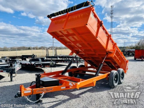 &lt;p&gt;&lt;br&gt;Brand New 7&#39; x 16&#39; &amp;nbsp;Hydraulic Dump Trailer w/ 24&quot; High Sides, 1 Piece Floor, Remote, Power Up &amp;amp; Down, and MORE!&lt;/p&gt;
&lt;p&gt;&lt;strong&gt;Trailer Country, Inc.&lt;/strong&gt;&lt;br&gt;&lt;strong&gt;Phone: 888-710-2112&lt;/strong&gt;&lt;br&gt;&lt;strong&gt;Text: 888-710-2112&lt;/strong&gt;&lt;br&gt;&lt;strong&gt;www.TrailerCountryInc.com&lt;/strong&gt;&lt;/p&gt;
&lt;p&gt;Up for your Consideration is a Brand New Model 7&#39;x16&#39; Tandem Axle, Bumper Pull, Dual Cylinder Hydraulic Dump Trailer w/ 1 Piece Solid Steel Floor&lt;/p&gt;
&lt;p&gt;Also Great for Roofing - Construction - Storm Clean Up - Equipment Hauling - Landscaping &amp;amp; More!&lt;/p&gt;
&lt;p&gt;&lt;br&gt;Standard Features:&lt;br&gt;Proudly Made in the U.S.A.&amp;nbsp;&lt;br&gt;Heavy Duty Main Frame&amp;nbsp;&lt;br&gt;10 Gauge Side Walls&lt;br&gt;7 Gauge 1 Piece Steel Floor&lt;br&gt;24&quot; High Sides&lt;br&gt;(2) 7,000 lb &quot;Dexter&quot; E-Z Lube Leaf Spring Axles w/ All Wheel Electric Brakes&lt;br&gt;14,000 lb G.V.W.R. &amp;nbsp;&lt;br&gt;Emergency Break-A-Way Kit&lt;br&gt;(2) Hydraulic Cylinders&lt;br&gt;DC Hydraulic Pump (Power Up and Power Down) w/ Remote&lt;br&gt;2 5/16&quot; Adjustable Heavy Duty Coupler&amp;nbsp;&lt;br&gt;Heavy Duty Diamond Plate Steel Fenders&lt;br&gt;Heavy Duty Safety Chains - w/ Hooks&lt;br&gt;Powder Coat Paint Shown in Orange (Other Color Options Available).&lt;br&gt;&amp;nbsp;7,000 lb Drop-Leg Jack&lt;br&gt;Combo Rear Spreader Gate and Rear Barn Style Doors w/ Lock &amp;amp; Hold Back Chains&lt;br&gt;Tarp Kit&lt;br&gt;Deep Cycle Marine Battery&lt;br&gt;12V on Board Battery Charger&lt;br&gt;Lockable Storage Box&lt;br&gt;7-Way Round Electrical Plug&lt;br&gt;Sealed Wiring Harness&lt;br&gt;Tires - ST235-80R-16 Radial Tires&lt;br&gt;Wheels - 16&quot; Mod Wheels&lt;br&gt;6&#39; Heavy Duty Ramps&lt;br&gt;Stake Pockets All Round Top Rails&lt;br&gt;Floor D-Rings&lt;br&gt;Spare Tire Holder&lt;br&gt;Enclosed Tail Light Brackets&lt;br&gt;D.O.T. Compliant L.E.D. Lighting System&lt;br&gt;D.O.T. Reflective Tape&lt;br&gt;Approx. Bed Width - 84&quot;&lt;br&gt;Approx. Box Length - 192&#39;&#39;&lt;/p&gt;
&lt;p&gt;* FINANCING IS AVAILABLE W/ APPROVED CREDIT *&lt;br&gt;* RENT TO OWN PROGRAMS AVAILABLE W/ NO CREDIT CHECK - LOW DOWN PAYMENTS *&lt;/p&gt;
&lt;p&gt;Manufacturers Title and Limited Warranty Included&lt;/p&gt;
&lt;p&gt;Trailer is offered @ factory direct pricing with pick up at our FL, GA, and TN locations...We also offer Nationwide Delivery for a additional fee. Please ask for more information about our optional delivery services and pickup locations.&lt;/p&gt;
&lt;p&gt;All Trailers are D.O.T. Compliant for all 50 States, Canada, &amp;amp; Mexico.&lt;/p&gt;
&lt;p&gt;Trailer is also listed Locally for Sale, Please Confirm Availability!&lt;/p&gt;
&lt;p&gt;FOR MORE INFORMATION:&lt;/p&gt;
&lt;p&gt;&lt;strong&gt;Trailer Country, Inc.&lt;/strong&gt;&lt;br&gt;&lt;strong&gt;Phone: 888-710-2112&lt;/strong&gt;&lt;br&gt;&lt;strong&gt;Text: 888-710-2112&lt;/strong&gt;&lt;br&gt;&lt;strong&gt;www.TrailerCountryInc.com&lt;/strong&gt;&lt;/p&gt;