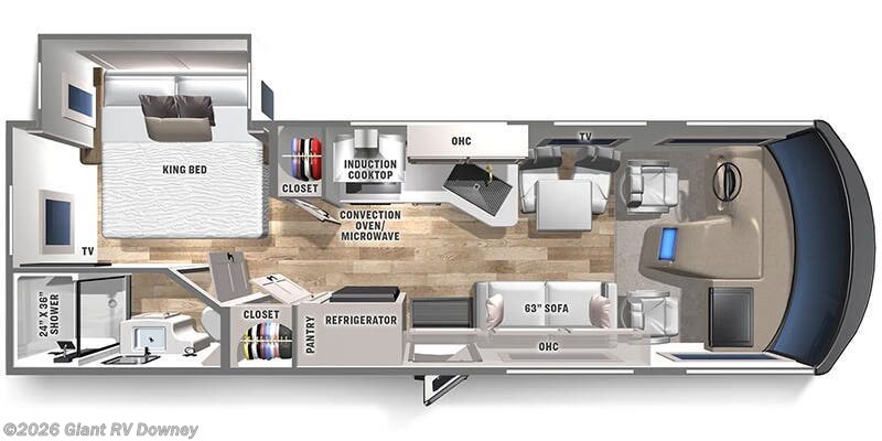 2025 Coachmen Euro 25EU - New Class A For Sale by Giant RV in Downey, California