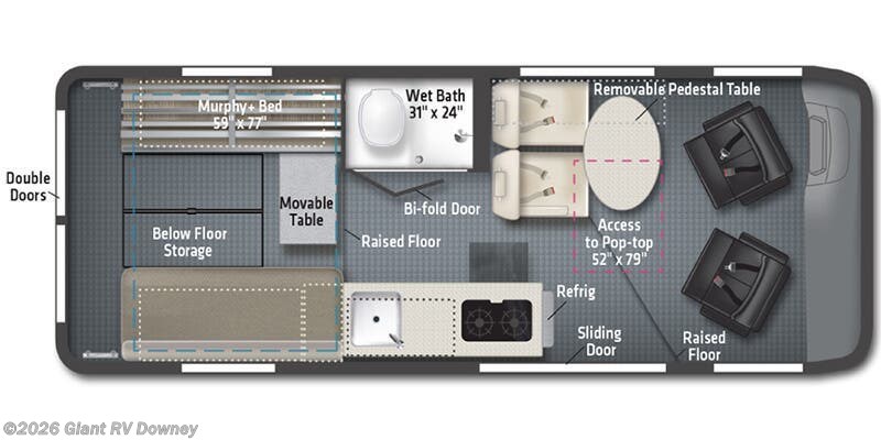 2026 Winnebago Solis 59PX - New Class B For Sale by Giant RV in Downey, California
