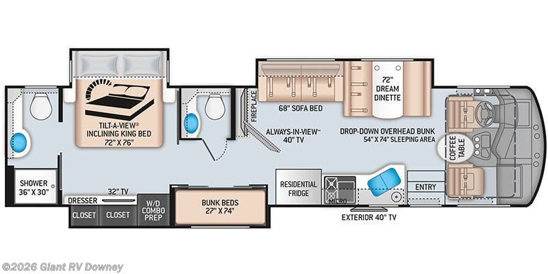 2020 Thor Motor Coach Challenger 37TB - Used Class A For Sale by Giant RV in Downey, California