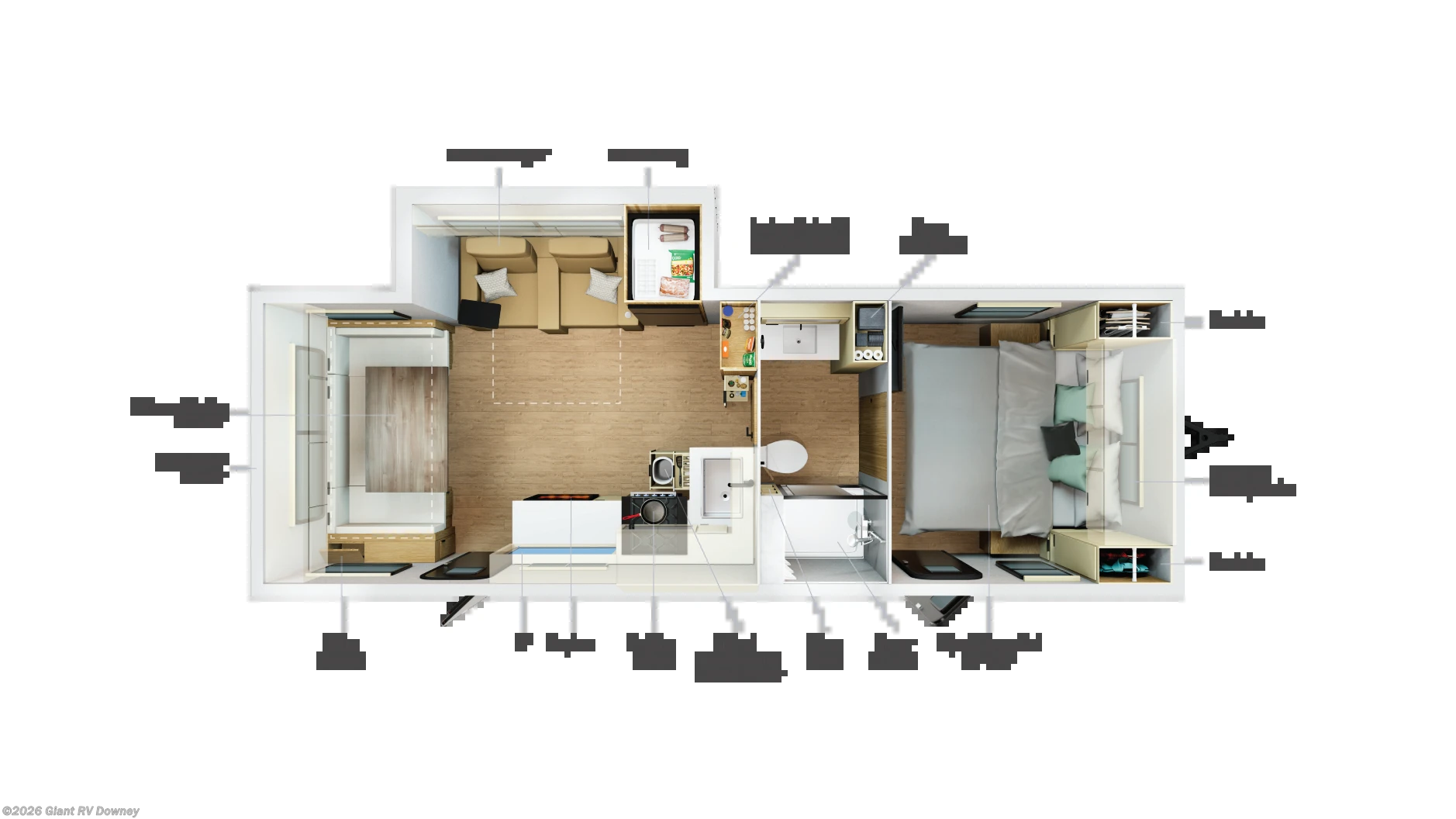 2026 Winnebago Thrive 25RLS - New Travel Trailer For Sale by Giant RV in Downey, California