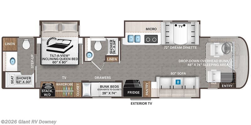 2026 Thor Motor Coach Riviera 39BH - New Class A For Sale by Giant RV in Downey, California