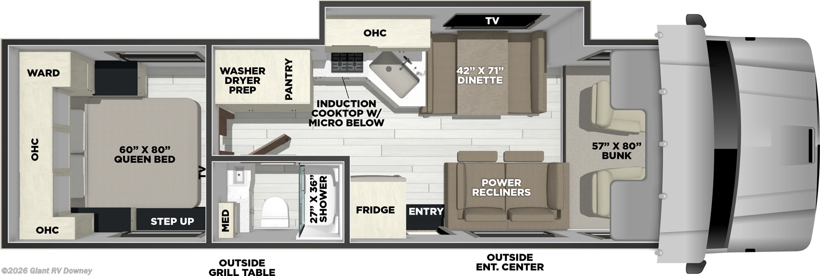 New 2026 Coachmen Entourage 320LV available in Downey, California