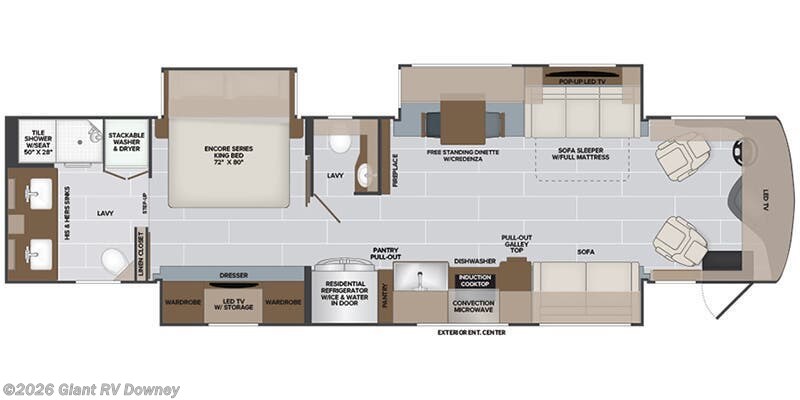 2026 Holiday Rambler Armada 40M - New Class A For Sale by Giant RV in Downey, California