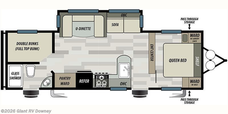 2019 Forest River Sonoma 2803BH - Used Travel Trailer For Sale by Giant RV in Downey, California