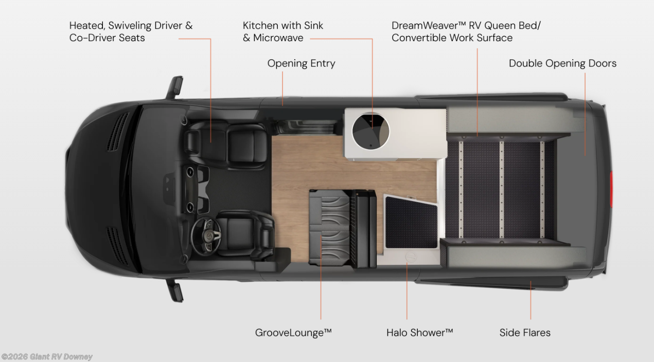 2026 Storyteller Overland DARK MODE OG - New Class B For Sale by Giant RV in Downey, California