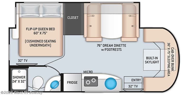 2021 Thor Motor Coach Delano 24TT - Used Class C For Sale by Giant RV in Downey, California