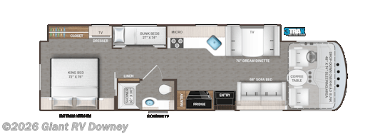 2026 Windsport 35J by Thor Motor Coach from Giant RV in Downey, California