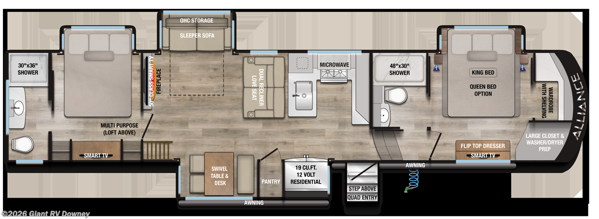 2026 Alliance RV Paradigm 395DS - New Fifth Wheel For Sale by Giant RV in Downey, California