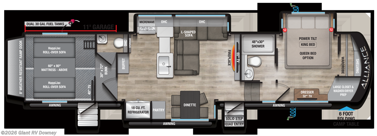 2026 Valor 37V11 by Alliance RV from Giant RV in Downey, California