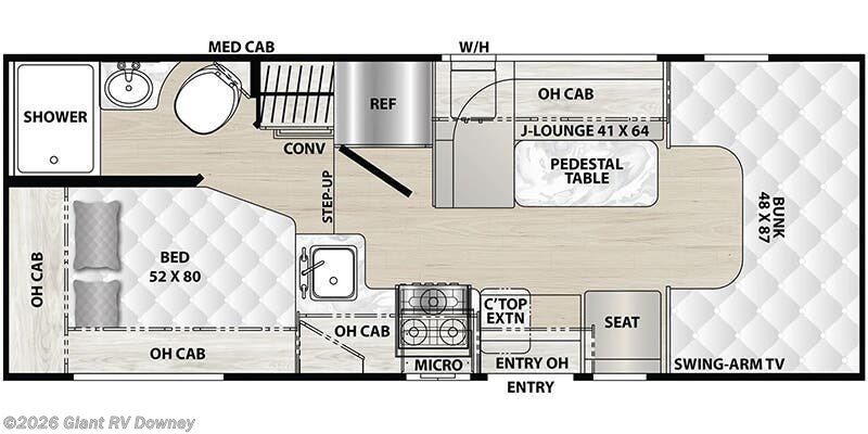 2025 Coachmen Cross Trail XL 20CB - New Class C For Sale by Giant RV in Downey, California
