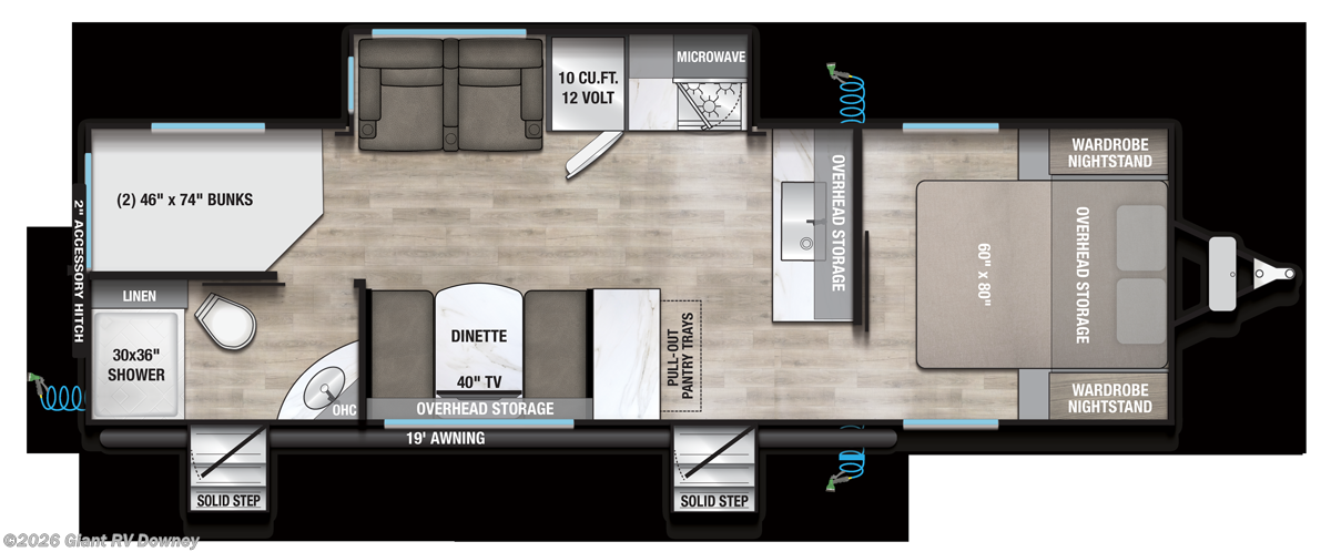 2026 Alliance RV Delta BH271 - New Travel Trailer For Sale by Giant RV in Downey, California