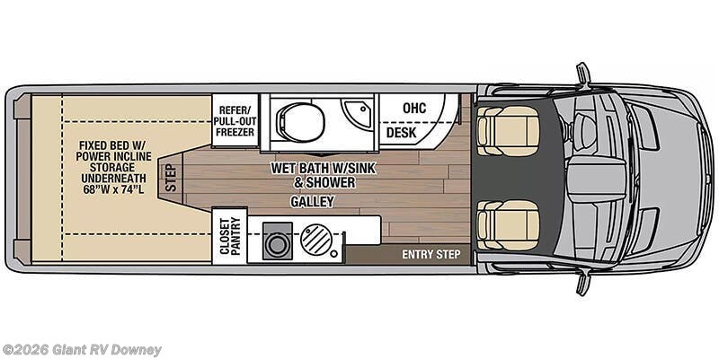 2025 Coachmen Galleria 24A - Used Class B For Sale by Giant RV in Downey, California