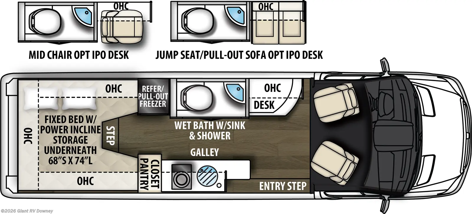 2025 Galleria 24A by Coachmen from Giant RV in Downey, California