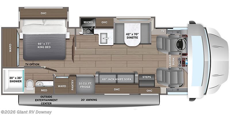 2026 Entegra Coach Esteem XL 32U - Used Super C For Sale by Giant RV in Downey, California