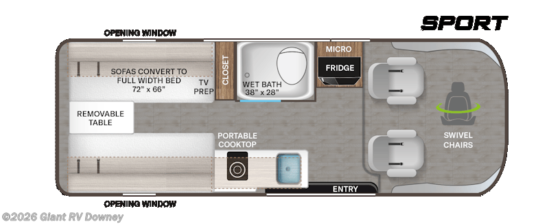 2026 Tellaro 20US by Thor Motor Coach from Giant RV in Downey, California