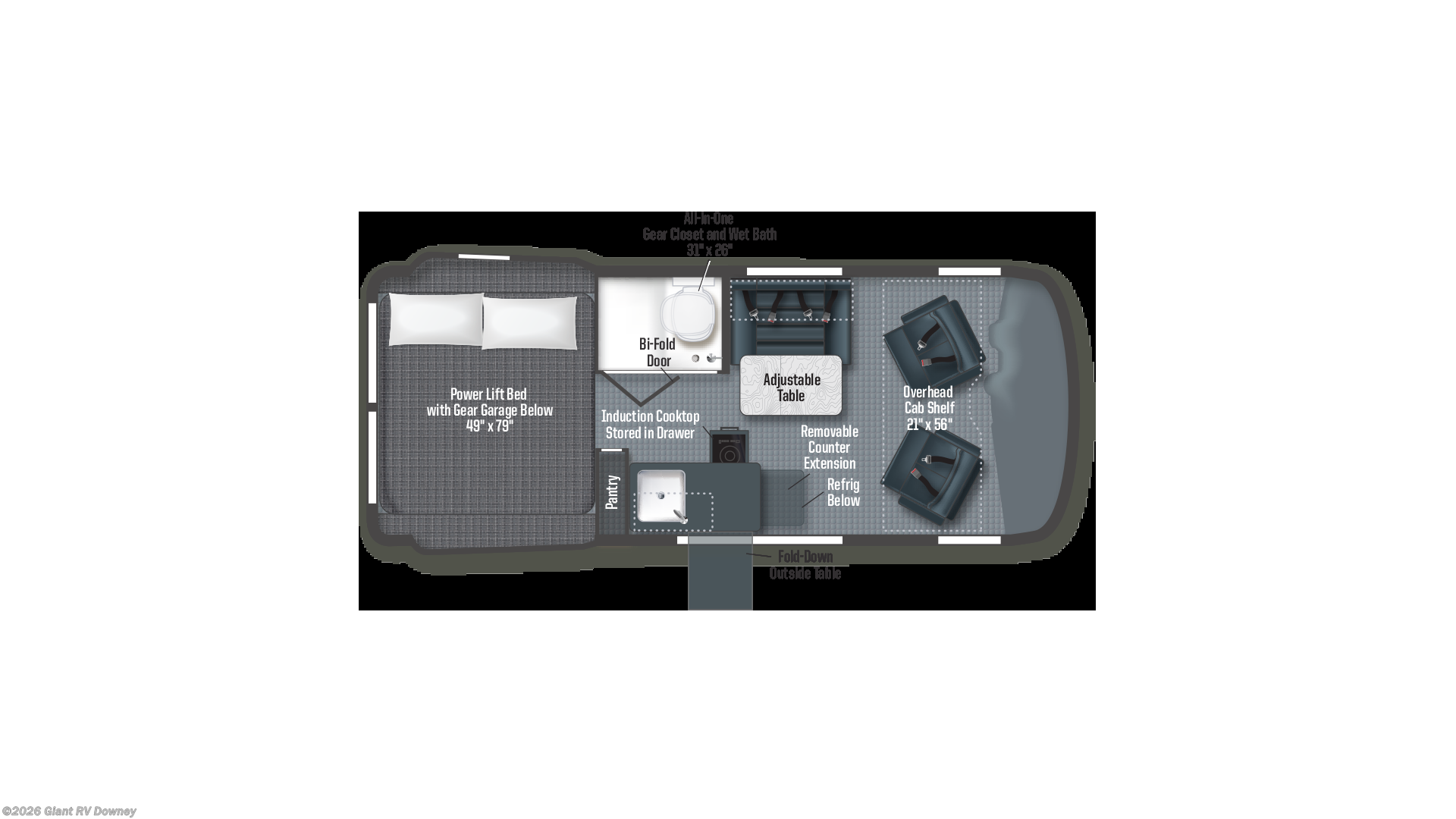 2026 Revel Sport 44C by Winnebago from Giant RV in Downey, California