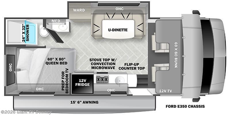 2024 Forest River Sunseeker 2150S LE - Used Class C For Sale by Giant RV in Downey, California