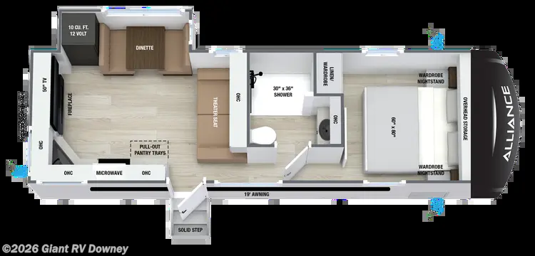 2027 Alliance RV Delta RE250 - New Travel Trailer For Sale by Giant RV in Downey, California