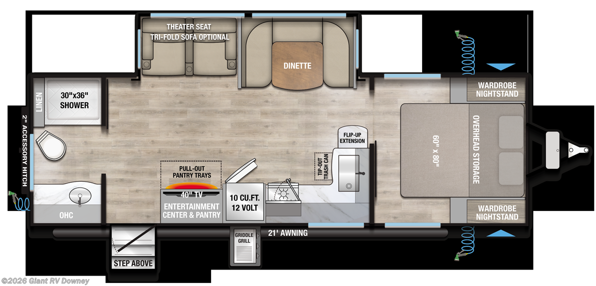 2027 Delta 262RB by Alliance RV from Giant RV in Downey, California