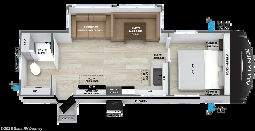 2027 Alliance RV Delta 262RB - New Travel Trailer For Sale by Giant RV in Downey, California