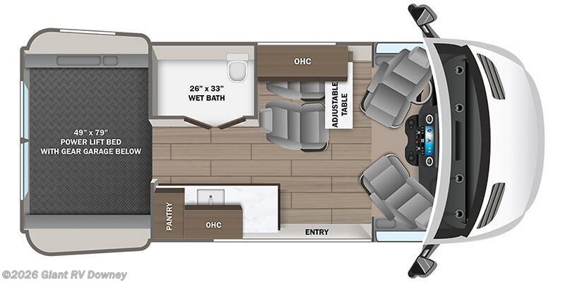 2025 Entegra Coach Launch 19Y - Used Class B For Sale by Giant RV in Downey, California
