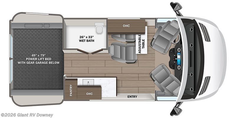 2025 Entegra Coach Launch 19YG - Used Class B For Sale by Giant RV in Downey, California