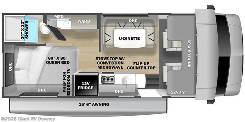 2025 Forest River Solera 22N - Used Class C For Sale by Giant RV in Downey, California