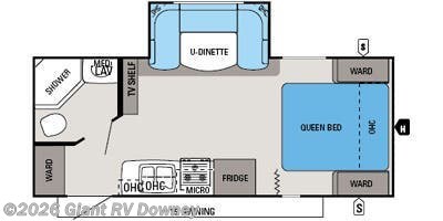 2014 Jayco White Hawk Ultra-Lite 21FBS - Used Travel Trailer For Sale by Giant RV in Downey, California