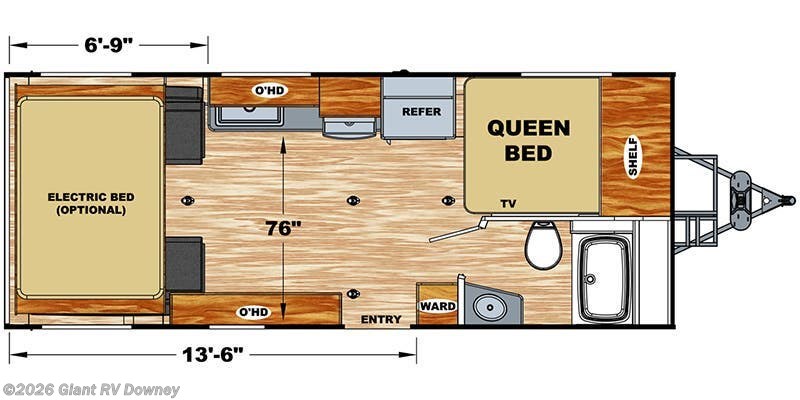 2022 Eclipse Stellar Limited 19SBG-LE - Used Travel Trailer For Sale by Giant RV in Downey, California