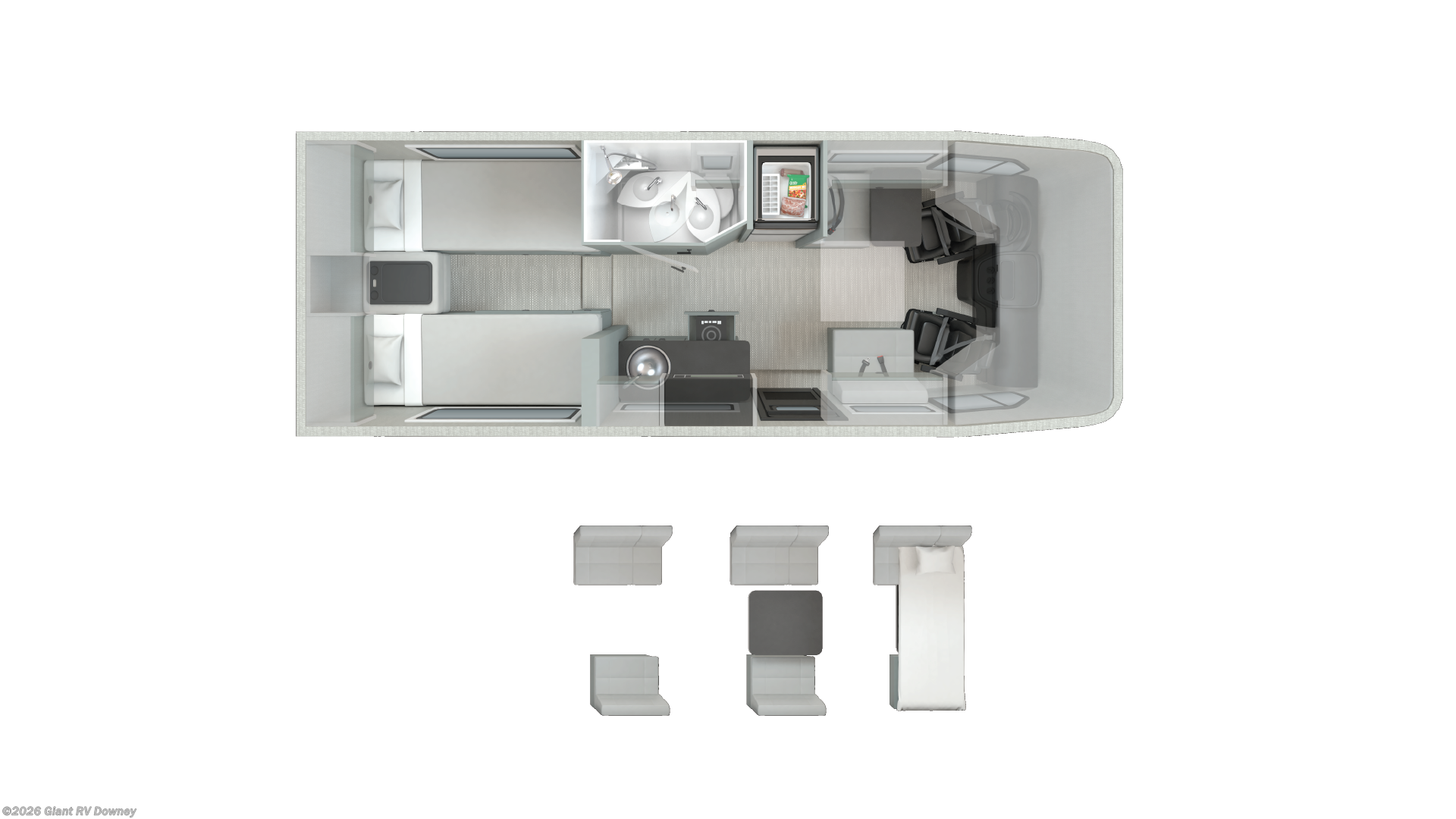 2026 Ekko Sprinter 23B by Winnebago from Giant RV in Downey, California