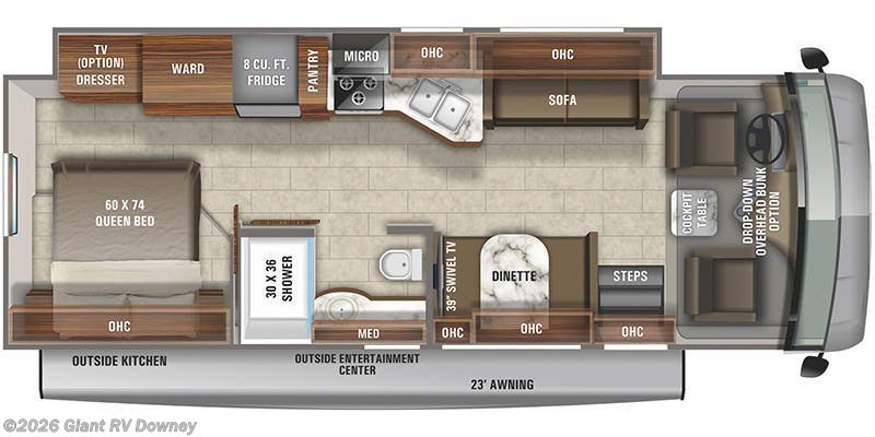 2021 Jayco Alante 29S - Used Class A For Sale by Giant RV in Downey, California