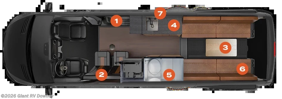 2027 Storyteller Overland TOUR MODE XL - New Class B For Sale by Giant RV in Downey, California