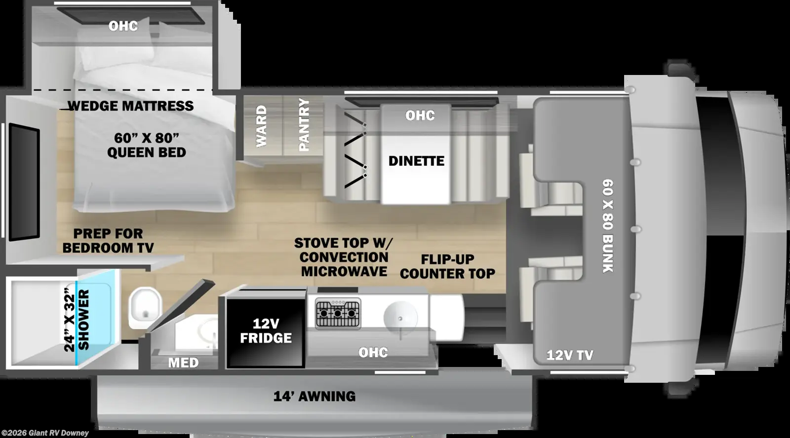 2027 Forest River Solera 2252SF - New Class C For Sale by Giant RV in Downey, California