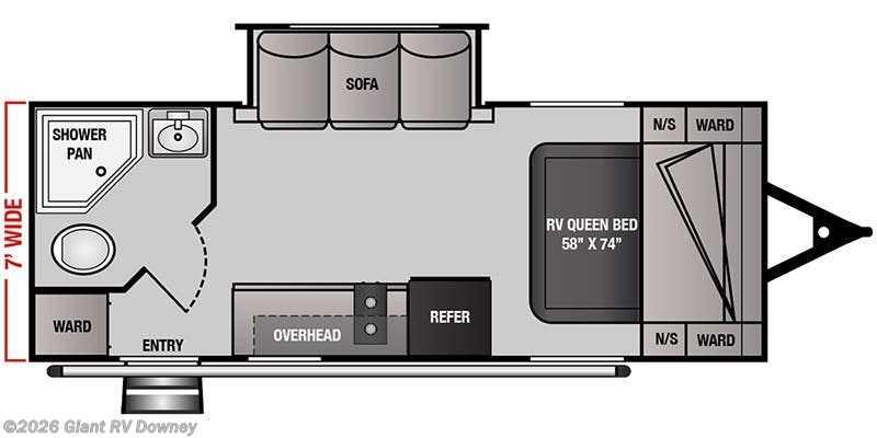 2024 Genesis Supreme Surfside Limited 19FSS - Used Travel Trailer For Sale by Giant RV in Downey, California