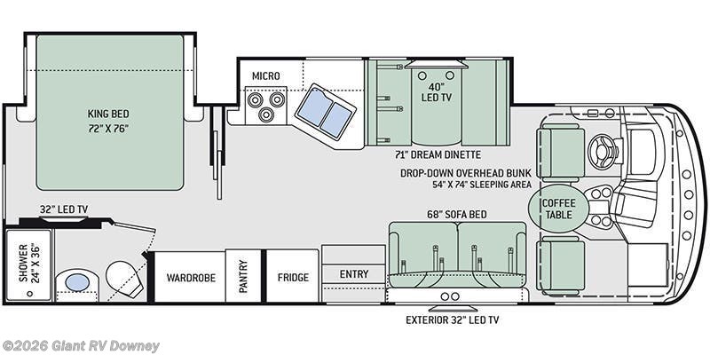 2018 Thor Motor Coach Windsport 27B - Used Class A For Sale by Giant RV in Downey, California