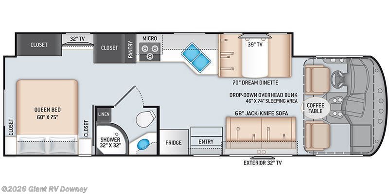2021 Thor Motor Coach Freedom Traveler A30 - Used Class A For Sale by Giant RV in Downey, California