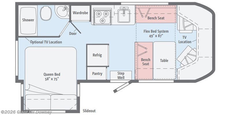 2017 Winnebago Fuse 23T - Used Class C For Sale by Giant RV in Downey, California