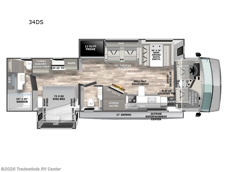 2024 Forest River FR3 34DS RV for Sale in Clio, MI 48420 16559