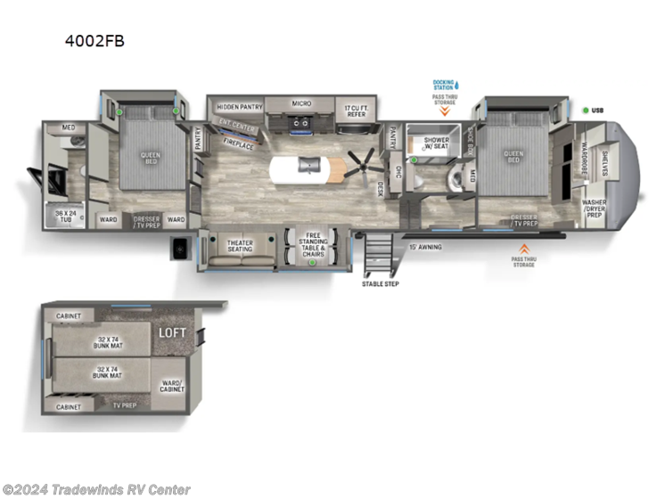 New 2025 Forest River Sierra 4002FB available in Clio, Michigan