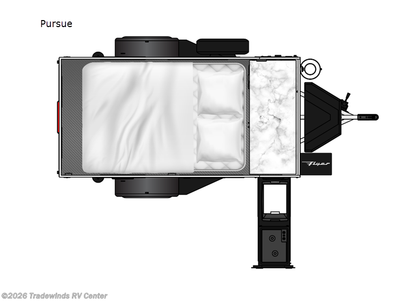 2026 inTech Flyer Pursue - New Travel Trailer For Sale by Tradewinds RV Center in Clio, Michigan
