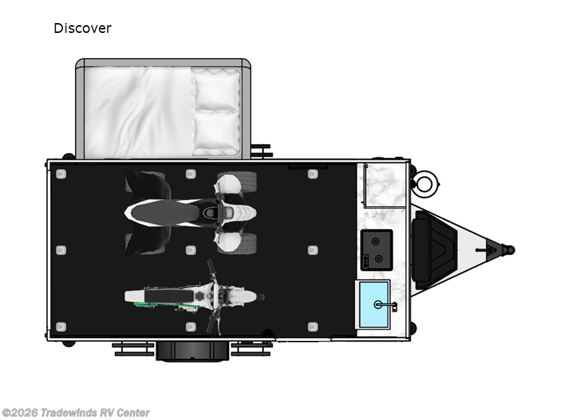 2026 inTech Flyer Discover - New Toy Hauler For Sale by Tradewinds RV Center in Clio, Michigan
