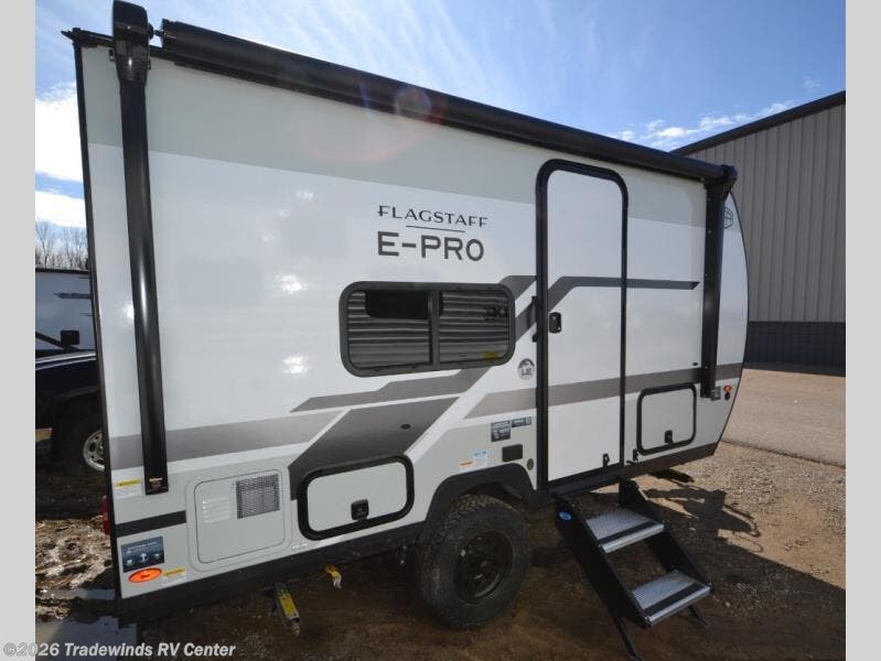 2026 Forest River Flagstaff E-Pro E13LE - New Travel Trailer For Sale by Tradewinds RV Center in Clio, Michigan