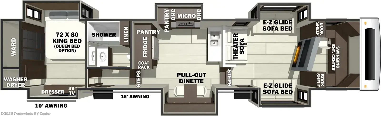 New 2026 Forest River RiverStone 425FO available in Clio, Michigan