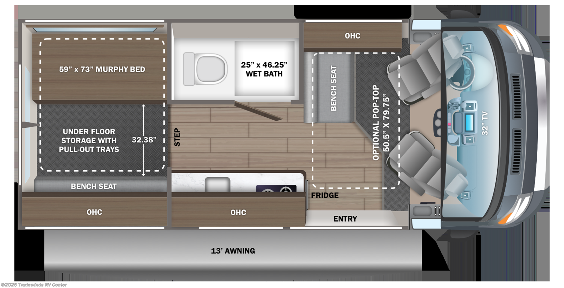 2026 Swift 20E by Jayco from Tradewinds RV Center in Clio, Michigan