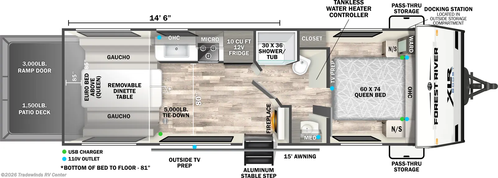 2025 XLR Boost 2514B by Forest River from Tradewinds RV Center in Clio, Michigan