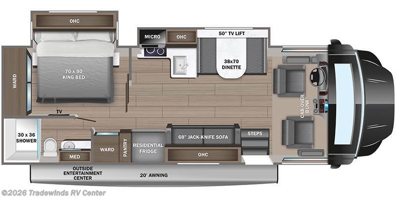 2023 Jayco Seneca XT 32U - New Class C For Sale by Tradewinds RV Center in Clio, Michigan