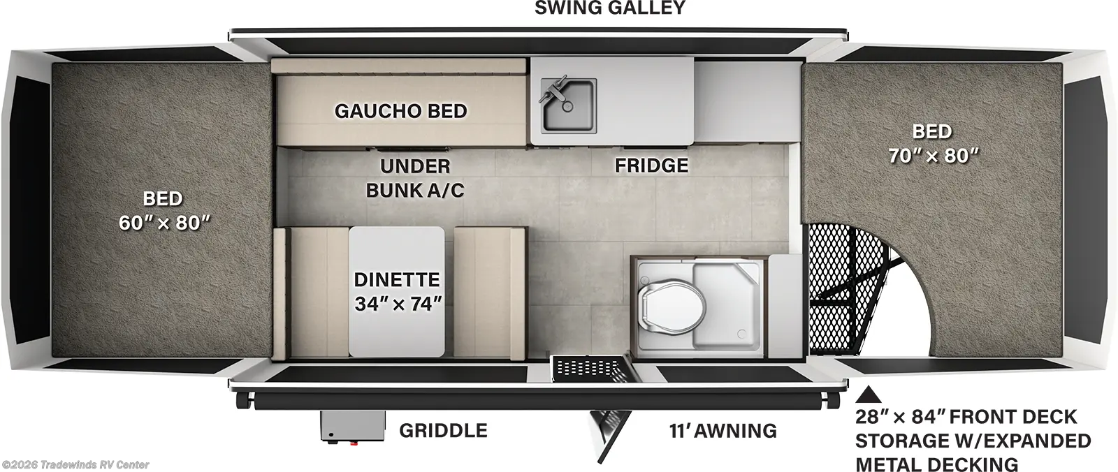 2026 Forest River Flagstaff Tent 227MT - New Popup For Sale by Tradewinds RV Center in Clio, Michigan