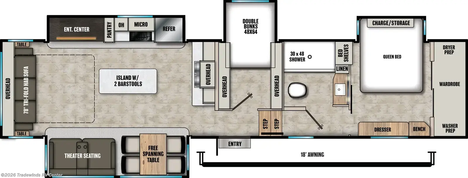 New 2027 Coachmen Chaparral 360IBL available in Clio, Michigan